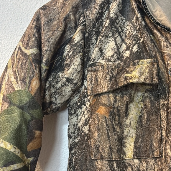 10X Kids Camouflage Reversible Jacket - Picture 3 of 7